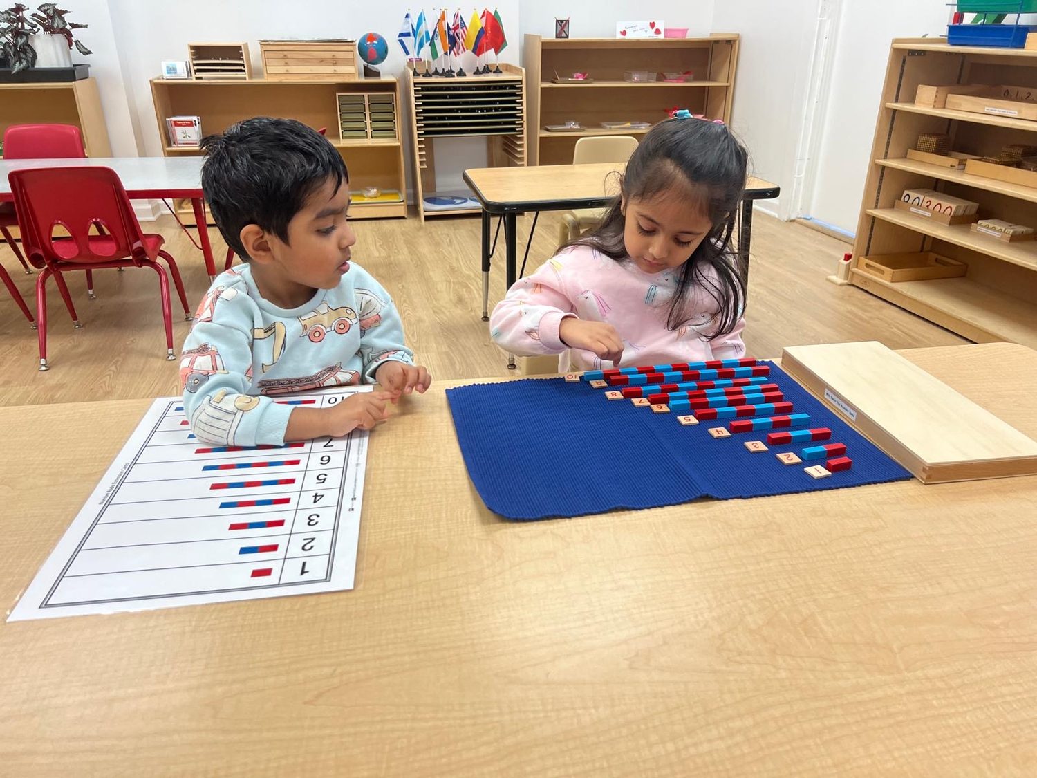 A prepared Montessori environment