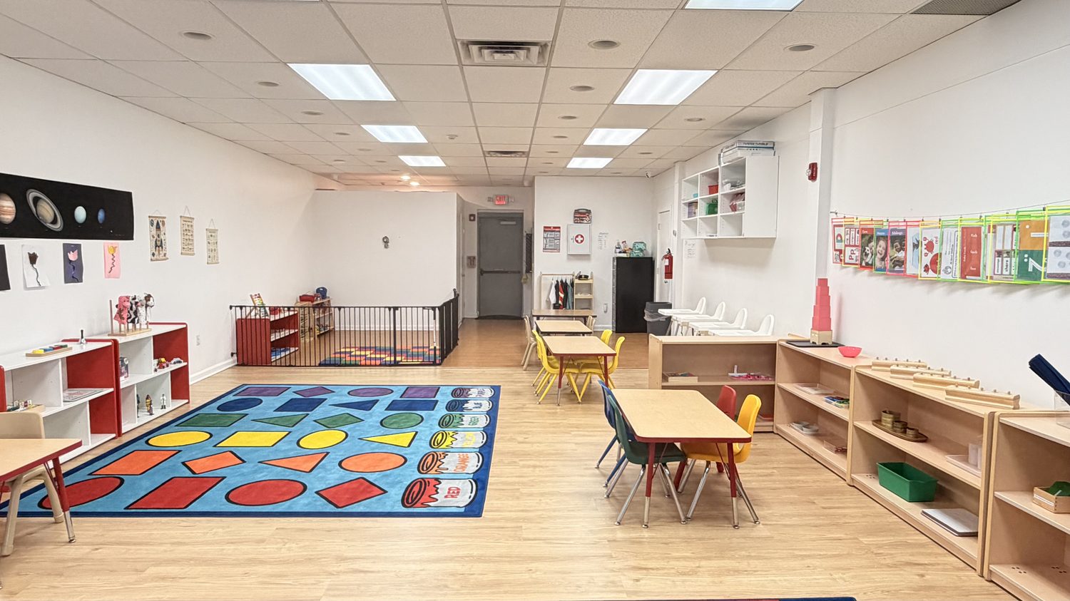 Route 27 elementary classroom